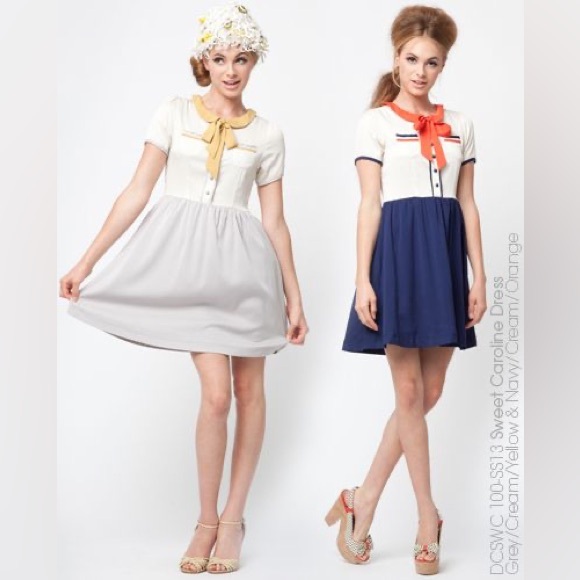 Modcloth Dresses & Skirts - Peter Pan Collar Shirt Dress Dear Creatures